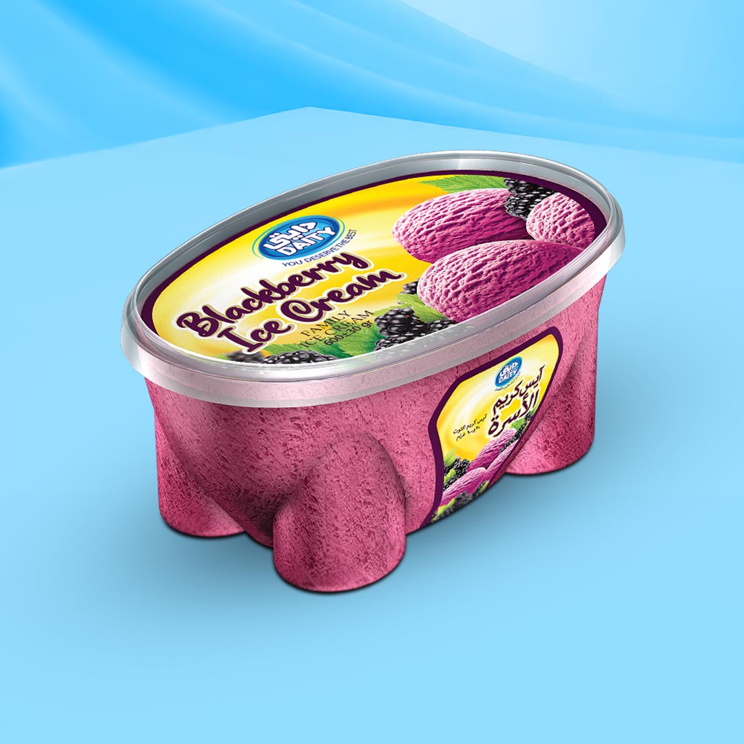 Tub Blackberry Ice Cream